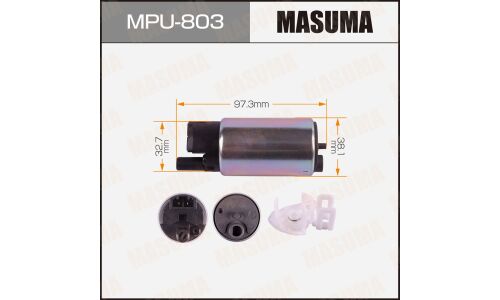 Насос топливный (бензонасос) Masuma, с фильтром, арт. MPU-803