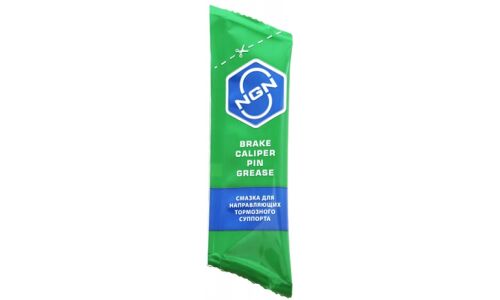Смазка пластичная NGN Brake Caliper Pin Grease, силиконовая, для направляющих тормозного суппорта, стик-пкет 5г, арт. V0082