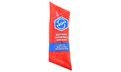 Состав для защиты клемм АКБ NGN Battery Terminal Grease, предотвращает коррозию, стик-пакет 10г, арт. V0061