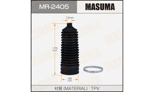 Пыльник рулевой рейки Masuma, для Honda Jazz, арт. MR-2405