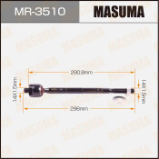 Тяга рулевая Masuma, арт. MR-3510