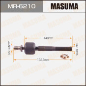 Тяга рулевая Masuma, арт. MR-6210