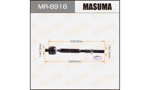 Тяга рулевая Masuma, арт. MR-8918