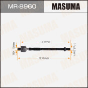 Рулевая тяга MASUMA NISSAN ALMERA CLASSIC / B10RS