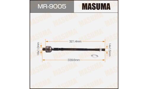 Тяга рулевая Masuma, арт. MR-9005