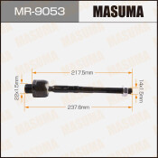 Тяга рулевая Masuma, арт. MR-9053