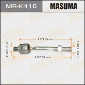 Тяга рулевая Masuma, арт. MR-K416