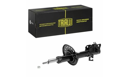 Амортизационная стойка Trialli газомасляная двухтрубная, передняя, левая, 1 шт, арт. AG 14156