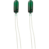 Лампа Avantech Autolamp Bulbs (без цоколя, T4.2), 14В, 1.12Вт, зелёная, комплект 2 шт, арт. AIBE1537P