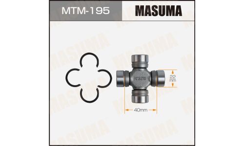Крестовина MASUMA  22.01x40