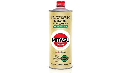 Масло моторное MITASU MOLY-TRiMER SN/CF 5W-30 1л синтетическое универсальное
