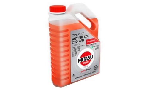 Антифриз Mitasu Red Long Life Coolant LLC, G12+, красный, концентрат, 4л, арт. MJ-641/4
