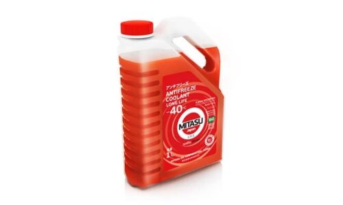 Антифриз Mitasu Red Long Life Coolant LLC, красный, -40°C, 1л, арт. MJ-641/1