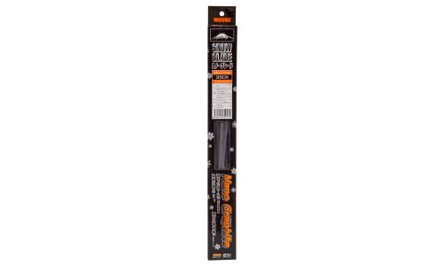 Щетка стеклоочистителя Masuma Nano Graphite 350мм (14") каркасная зимняя, с графитовым напылением, крепление J-Hook, 1 шт, арт. MU-014W