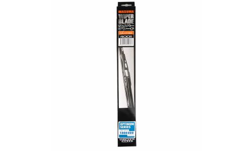 Щетка стеклоочистителя Masuma Optimum 400мм (16") каркасная, летняя, крепления J-Hook, Side Pin, Bayonet, 1 шт, арт. MU-016S