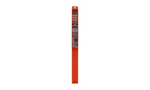 Щетка стеклоочистителя Masuma Silicone 625мм (25") бескаркасная, всесезонная, силиконовая, со спойлером, 13 переходников, 1 шт, арт. MU-025Si
