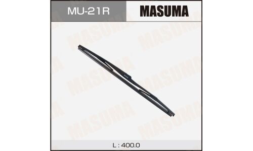 Щетка стеклоочистителя Masuma Rear 400мм (16"), каркасная, всесезонная, для заднего стекла, крепление Roc Lock 5, 1 шт, арт. MU-21R