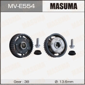 Муфта изменения фаз ГРМ Masuma, впуск, для Renault Clio / Fluence / Laguna / Megane / Scenic, для двигателей K4M, арт. MV-E554
