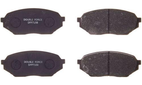 Колодки тормозные дисковые Double Force, передние, комплект на ось (4 шт), арт. DFP7108