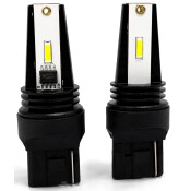 Лампы светодиодные HTL Base T20, 12V, 7W, 6000K, W21W, одноконтактные, белый 2 шт