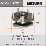 Ступица колеса Masuma, передняя, для Toyota Auris, арт. MW-11001