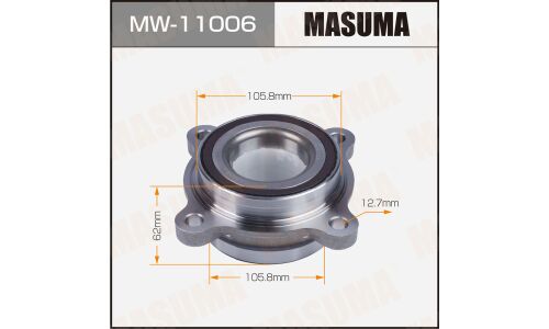 Ступица колеса Masuma, арт. MW-11006