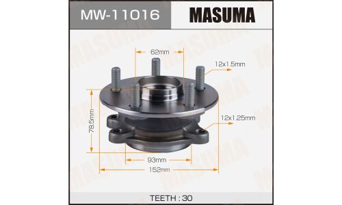 Ступица колеса Masuma, с ABS, передняя, для Toyota RAV4, арт. MW-11016