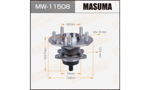 Ступица колеса Masuma, задняя, для Toyota Corolla, арт. MW-11508