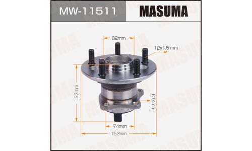 Ступица колеса Masuma, задняя, для Toyota Camry, арт. MW-11511