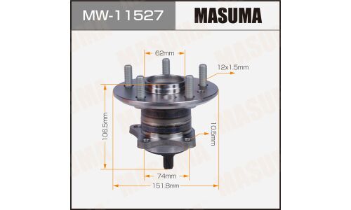 Ступица колеса Masuma, с ABS, арт. MW-11527