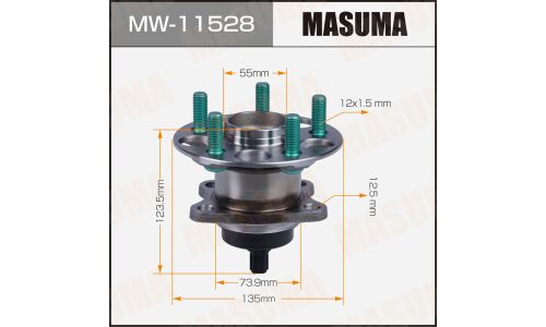 Ступица колеса Masuma, арт. MW-11528