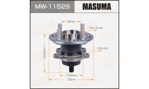 Ступица колеса Masuma, арт. MW-11529