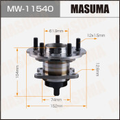Ступица колеса Masuma, с ABS, задняя, для Toyota Prius, арт. MW-11540