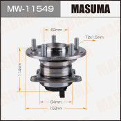 Ступица колеса Masuma, с ABS, задняя, для Toyota Harrier, арт. MW-11549