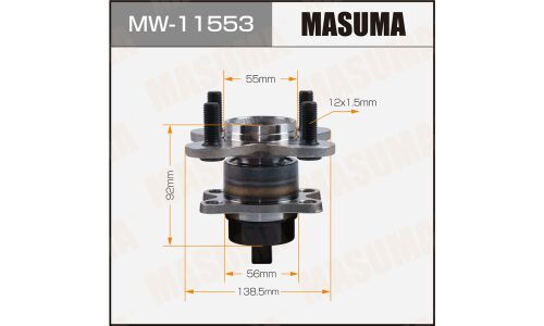 Ступица колеса Masuma, задняя, для Toyota Passo, арт. MW-11553