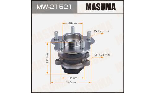 Ступица колеса Masuma, с ABS, арт. MW-21521