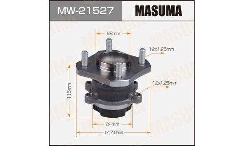 Ступица колеса Masuma, задняя, для Nissan NV200, арт. MW-21527