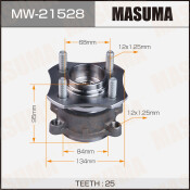 Ступица колеса Masuma, арт. MW-21528