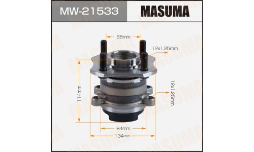 Ступица колеса Masuma, задняя, для Nissan AD, арт. MW-21533