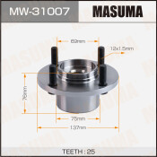 Ступица колеса Masuma, передняя, для Mitsubishi Colt, арт. MW-31007