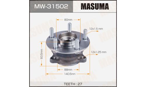 Ступица колеса Masuma, арт. MW-31502