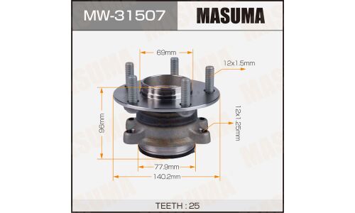 Ступица колеса Masuma, арт. MW-31507