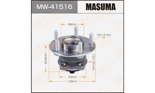 Ступица колеса Masuma, арт. MW-41516