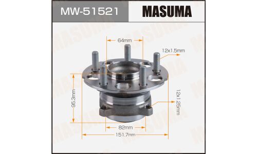 Ступица колеса Masuma, задняя, для Honda CR-V, арт. MW-51521
