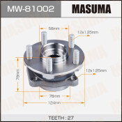 Ступица колеса Masuma, с ABS, передняя, для Subaru Forester / Impreza, арт. MW-81002