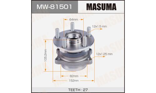 Ступица колеса Masuma, арт. MW-81501