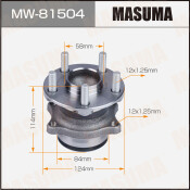 Ступица колеса Masuma, задняя, для Subaru Impreza / XV, арт. MW-81504