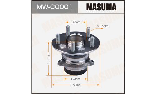Ступица колеса Masuma, задняя, для Chery Tiggo, арт. MW-C0001