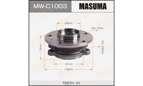 Ступичный узел MASUMA front HONGQI H5 22-