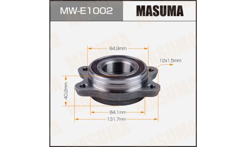 Ступица колеса Masuma, с ABS, передняя, для Audi A6, арт. MW-E1002